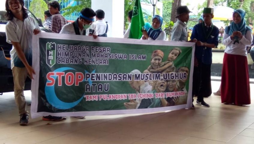 HMI Cabang Kendari Peduli Uighur