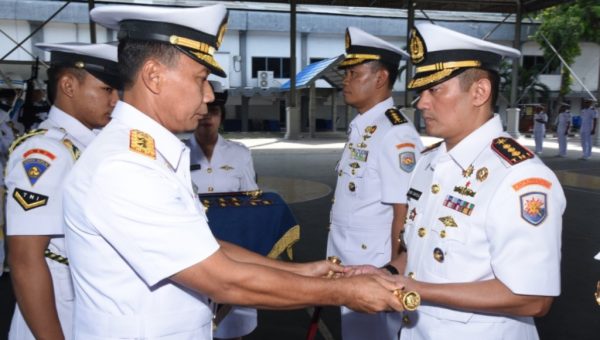 Panglima Pimpin Sertijab Pejabat Strategis Koarmada II
