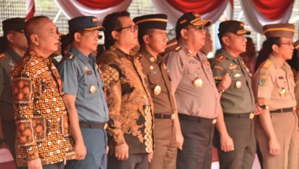 Kadikes Koarmada II Hadiri Peringatan Bulan Kesehatan Dan Keselamatan Kerja
