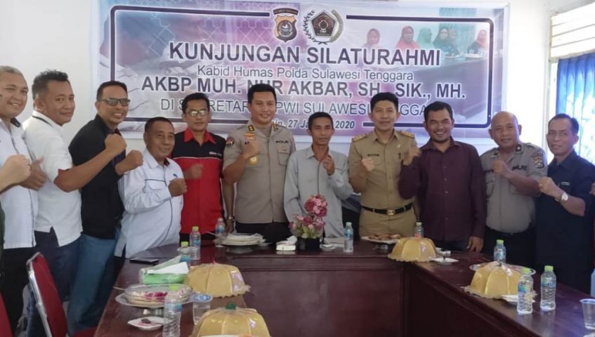 Sowan di PWI Kabid Humas dan Plt Kominfo Tegaskan Ini