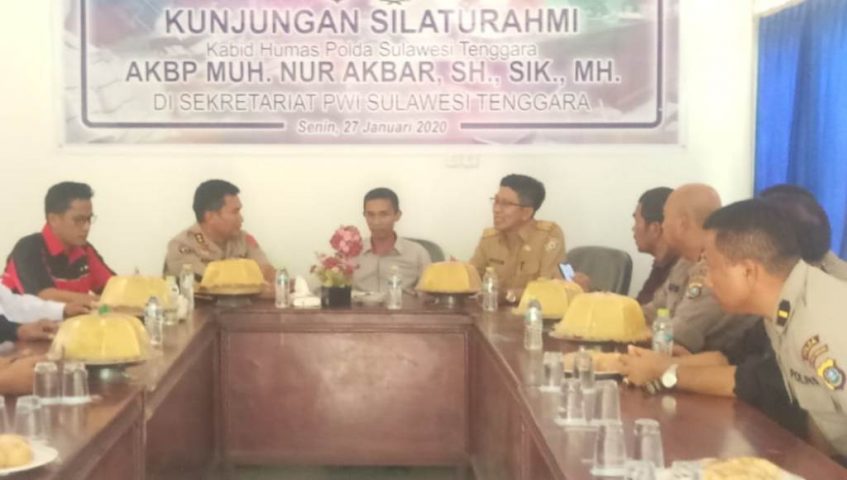 Sowan di PWI Kabid Humas dan Plt Kominfo Tegaskan Ini