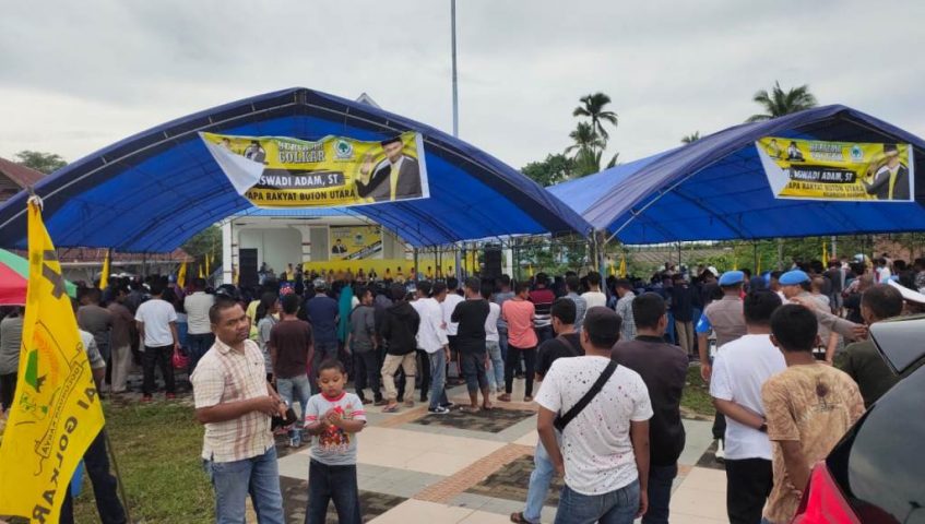 Roadshow Aswadi Adam Sasar Kecamatan Kulisusu