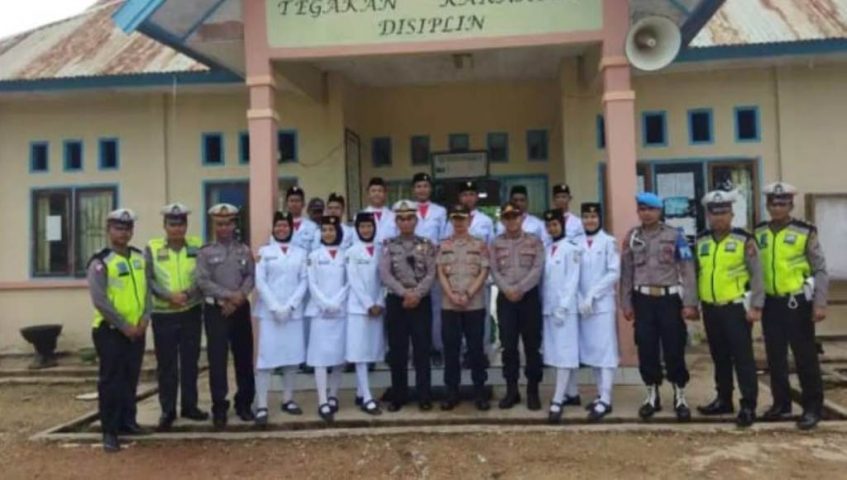 Polres Konut Sosialisasi Pentingnya Tertib Lalulintas 