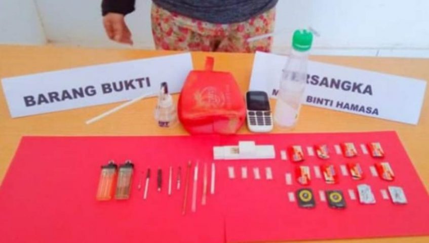 Grebek Arena Judi, Resnarkoba Polres Konut  Temukan 16 Sachet Shabu