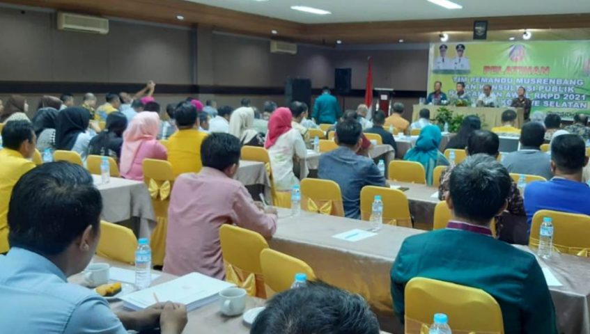 Pemda Konsel Gelar Kegiatan Konsultasi Publik Penyusunan RKPD 2021