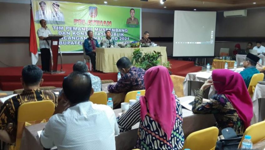 Pemda Konsel Gelar Kegiatan Konsultasi Publik Penyusunan RKPD 2021