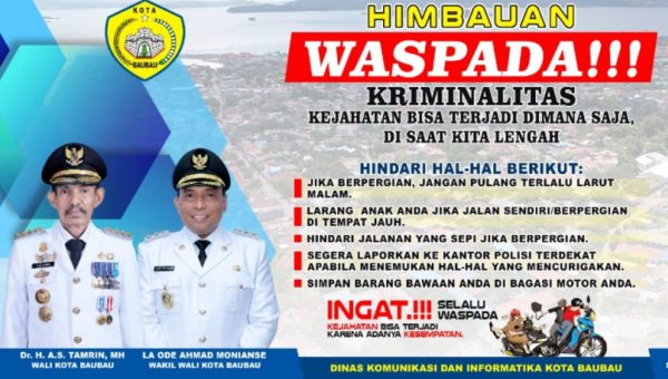 AS Thamrin Himbau Warga Untuk Waspada Atas Kriminalitas
