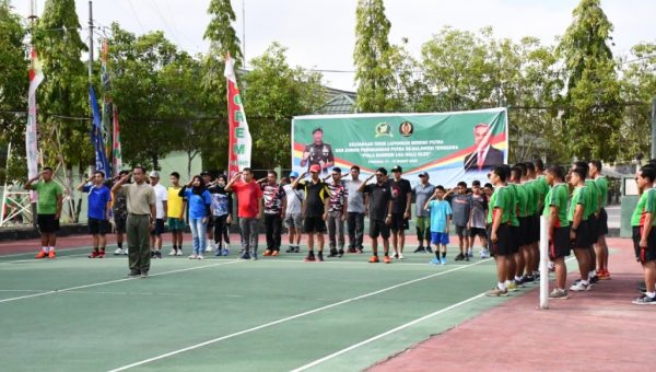 Tournamen Piala Danrem 143/HO Resmi Bergulir