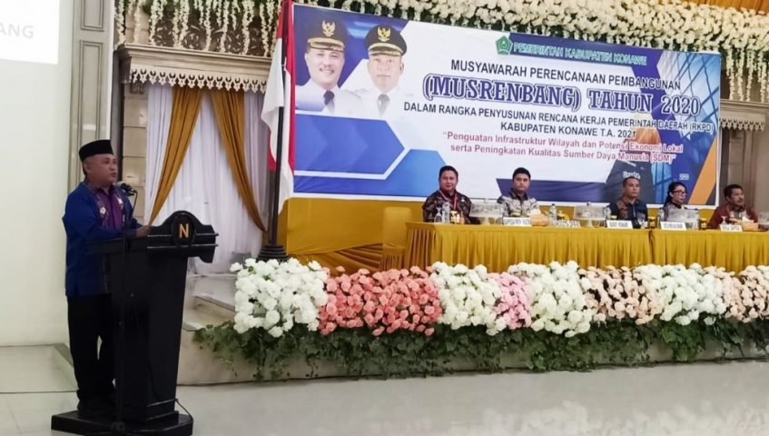 Musrenbang 2020, Bupati Konawe Fokus Diprogram Unggulan Konawe Gemilang