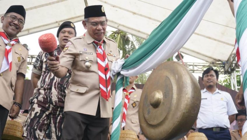 Waketum Kwarnas RI Buka Perkemahan Tanggap Bencana di Konut