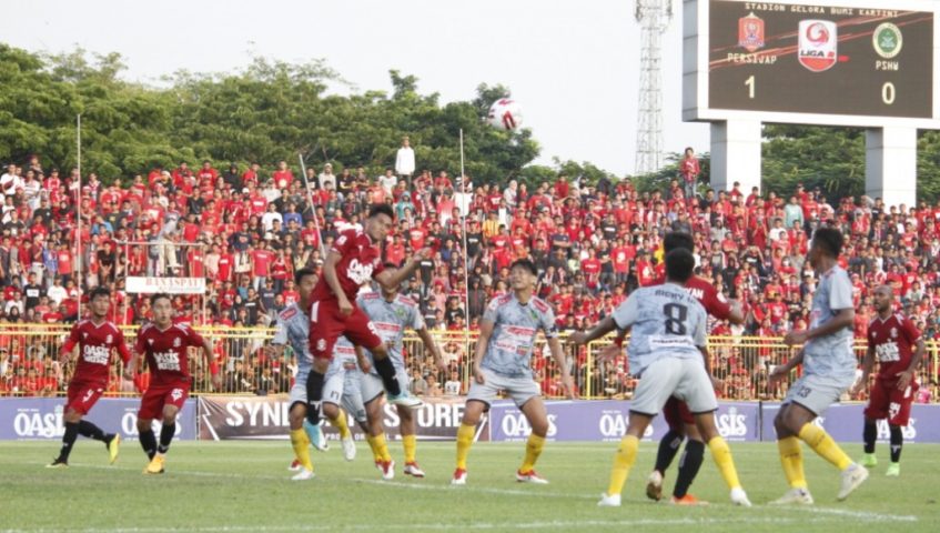 Laga Perdana Persijap Raihh Tiga Angka