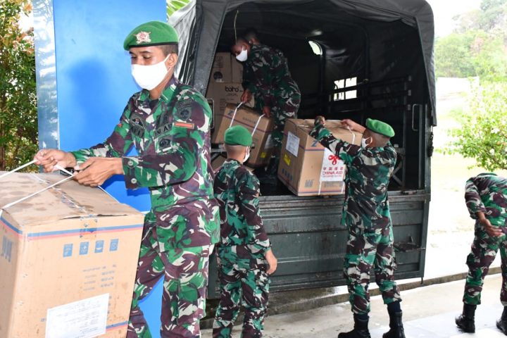 Lagi, Sultra Dapat Bantuan 2000 APD dan 12.000 Masker Penanganan Virus Covid – 19
