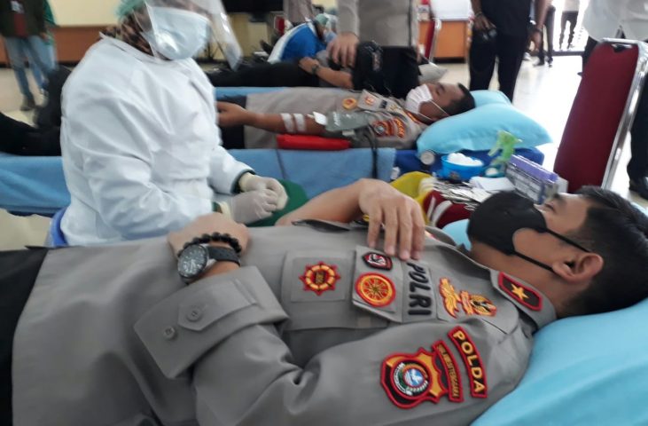 Stok Darah di PMI Kurang, Ini Yang Dilakukan Polda Sultra