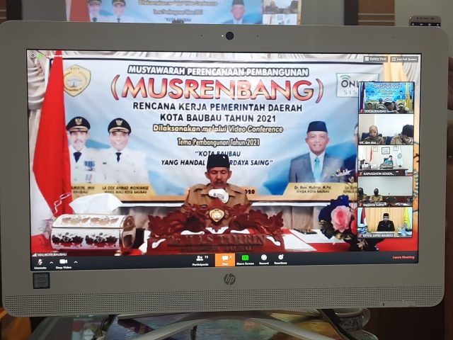 Musrenbang Virtual Pemkot Baubau Diapresiasi Kapusdatin dan Pemprov