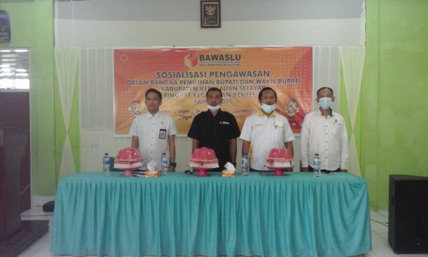 Persempit Ruang Pelanggaran dan Kecurangan Pilkada, Panwascam Benteng Gaungkan Sosialisasi Pengawasan
