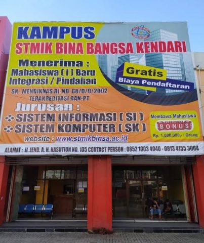 Stmik Bina Bangsa Kendari Membuka Pendaftaran Mahasiswa Baru. Berikut Syarat dan Ketentuannya