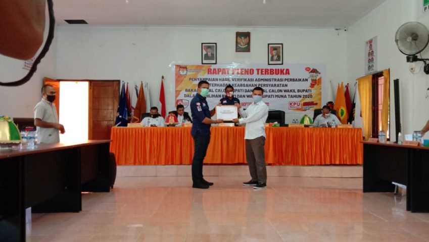 Pasangan Rusman-Bachrun Dinyatakan Memenuhi Syarat Oleh KPUD Untuk Maju Ke Tahap Selanjutnya