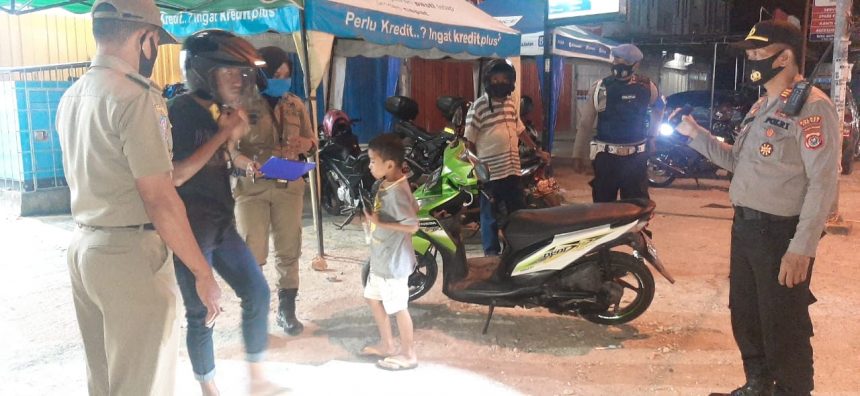 Operasi Cipkon dan Yustisi Polsek Wolio. 59 Pelanggar di Sanksi