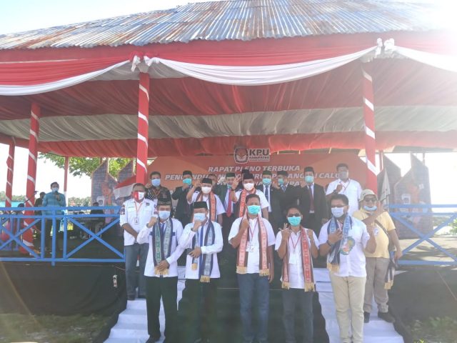 Berikut Nomor Urut Paslon Cabup dan Cawabup Konkep