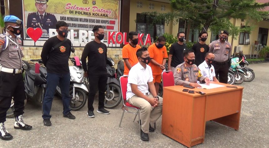 Tim Elang Tangkap Pelaku Curanmor