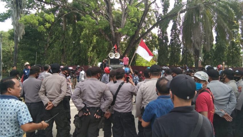Korsorsium Masyarakat dan Mahasiswa Menolak RUU Omnibus Law