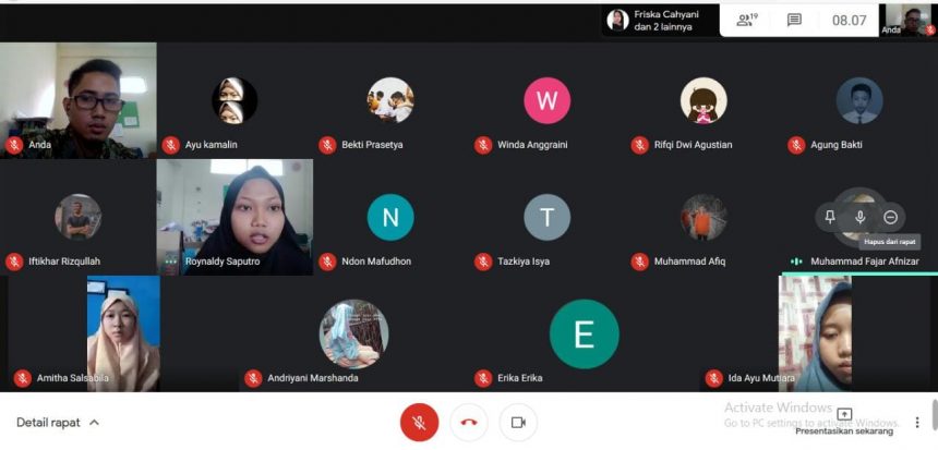 SMAMUMA adakan Kelas Motivasi Daring untuk Semangat Siswa Lanjut Ke Perguruan Tinggi