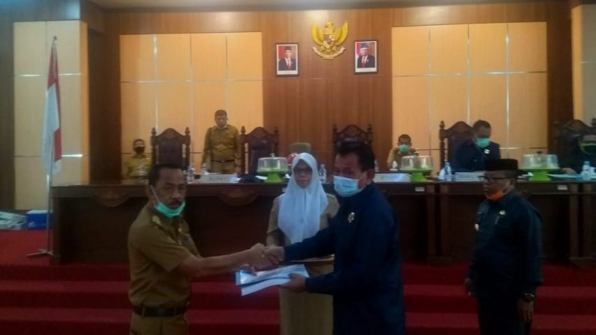 Rapat Paripurna APBD Perubahan Muna, Covid-19 Jadi Prioritas