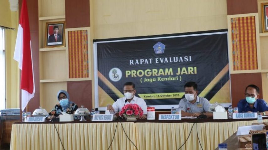 Wali Kota Kendari Evaluasi Program Jari