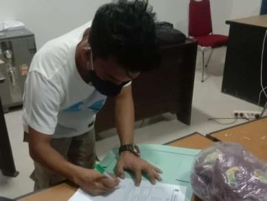 Bappeda Konkep Bersama Aspek-Wabar Gelar Pembagian Masker