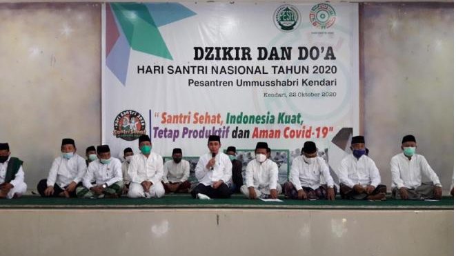 Pesantren Ummusabri Gelar Peringatan Hari Santri Nasional 2020