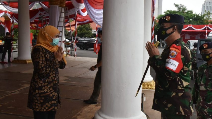 Pangkoarmada II Laksanakan Courtesy Call ke Gubernur Jawa Timur