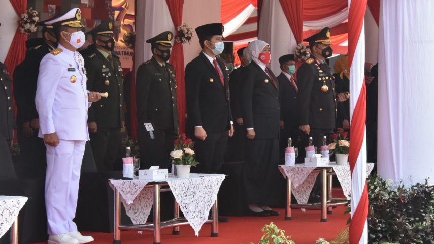 Pangkoarmada II Hadiri Peringatan Hari Sumpah Pemuda Ke-92 Tahun 2020