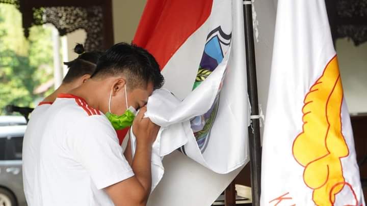 27 Atlet Terpilih Masuk Puslatkab, Atlet Sepak Takraw Dikukuhkan Bupati Jepara