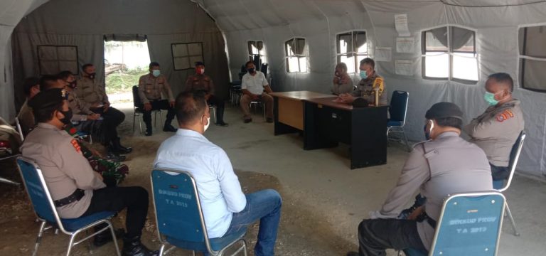 Polri dan Satgas Covid-19 Sultra Giat Anev Guna Percepatan Penanganan Corona