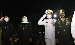 Pangkoarmada II bersama Forkompinda dalam renungan suci