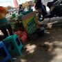 penjual es jeruk peras di Lorong Wulele Antara SPBU Lepo-lepo dan SMPN 04 Kendari
