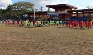 Cetak Bibit Unggul, Dispora Gelar Turnamen Sepak Bola Tingkat Kota Baubau