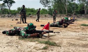 Kodim 0719/ Jepara Laksanakan Latihan Menembak TW IV