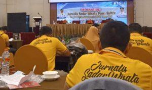 Dinas Pariwisata Sultra Gelar Workshop Jurnalis Sadar Wisata
