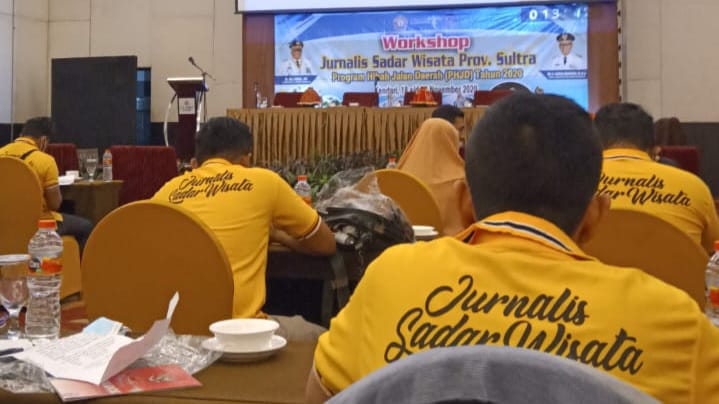Suasana Workshop Jurnalis Sadar Wisata
