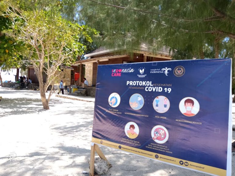 Pulau Bokori Terapkan Protokol Covid-19