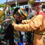 Pangkoarmada II disambut secara adat