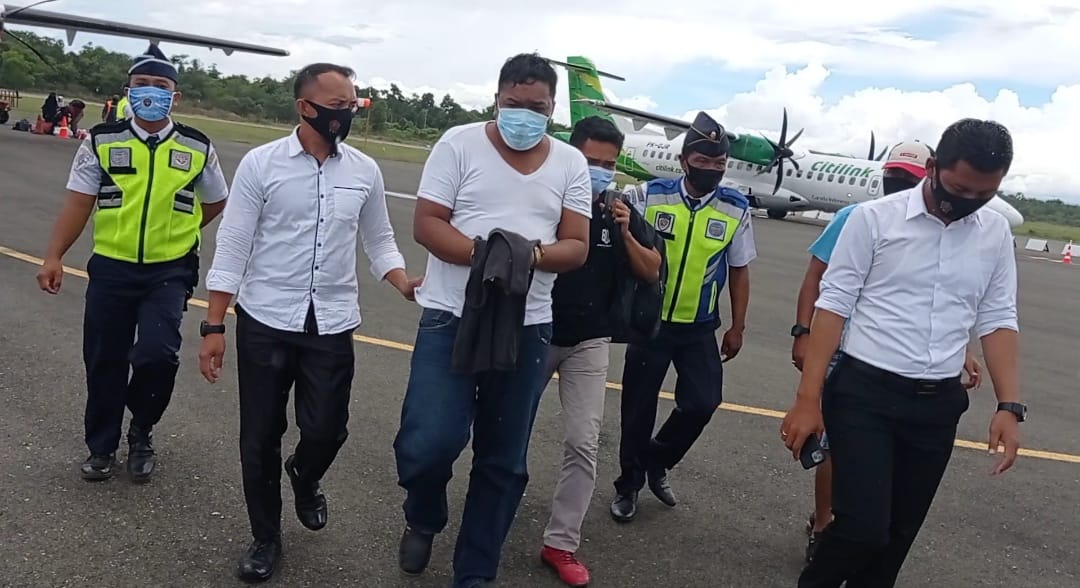 Tersangka Pembunuhan IRT DwI Hotel Gelora Kolaka