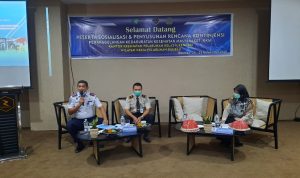 KKP Kelas II Kendari Adakan Sosialisasi dan Penyusunan Dokumen Rencana Kontijensi KKM di Baubau