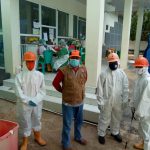 Dua Pasien Covid-19 Meninggal, BPBD Baubau Lakukan Protokol Pemakaman