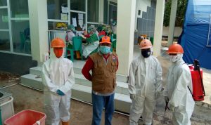 Dua Pasien Covid-19 Meninggal, BPBD Baubau Lakukan Protokol Pemakaman
