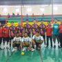 Tim PON Sumbar dan Jepara berpose seusai pertandingan