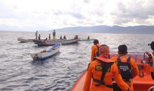 Longboat milik korban yg ditemukan..