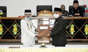 DPRD Bersama Pemkot Baubau Setujui Raperda 2021