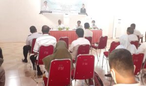Sosialisasi penyusunan, pengumpulan data dan statistik daerah yang melibatkan seluruh perwakilan OPD di Buteng